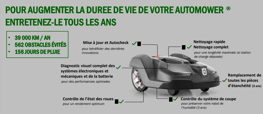 augmenter la durée de vie de votre automower husqvarna